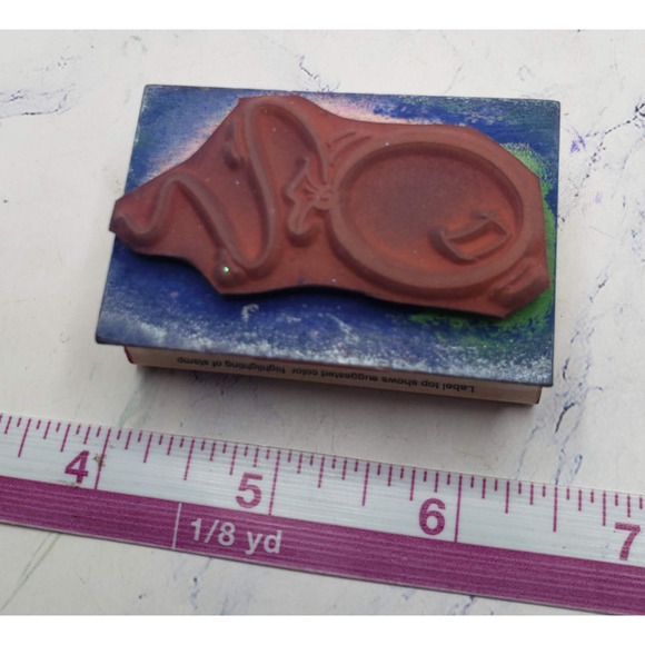 Hero Arts Floating Balloon D1207 Party Wood Mounted Rubber Stamp - Picture 7 of 7